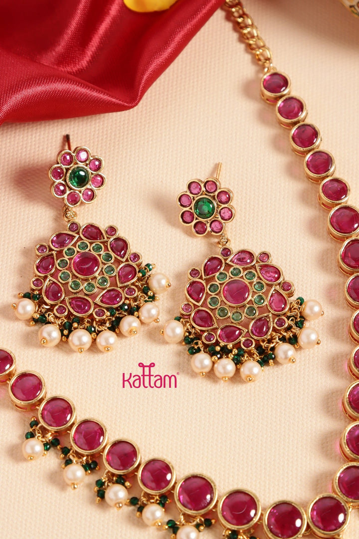 Iniya - Kemp Stone Necklace - N3448