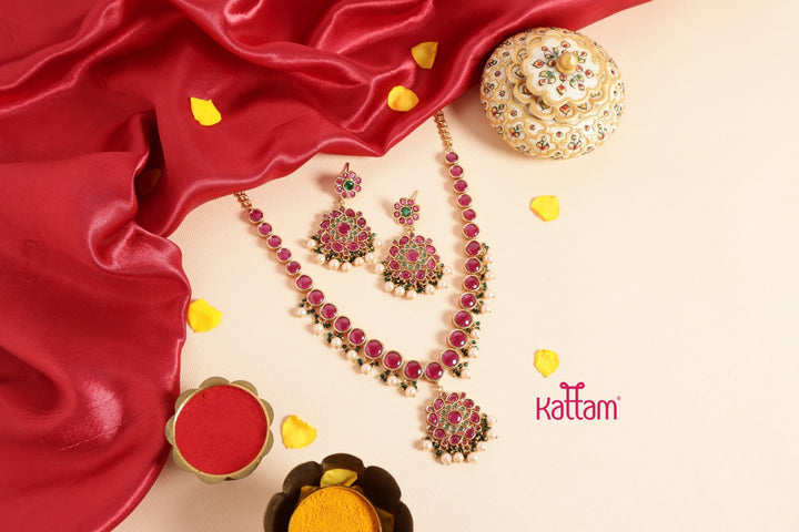 Iniya - Kemp Stone Necklace - N3448