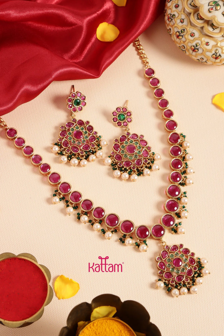 Iniya - Kemp Stone Necklace - N3448