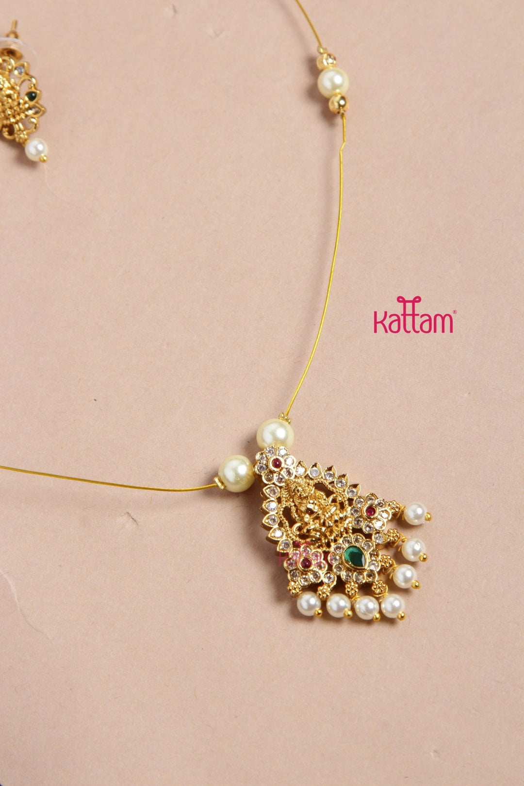Invisible Goddess Dollar Necklace - N3171