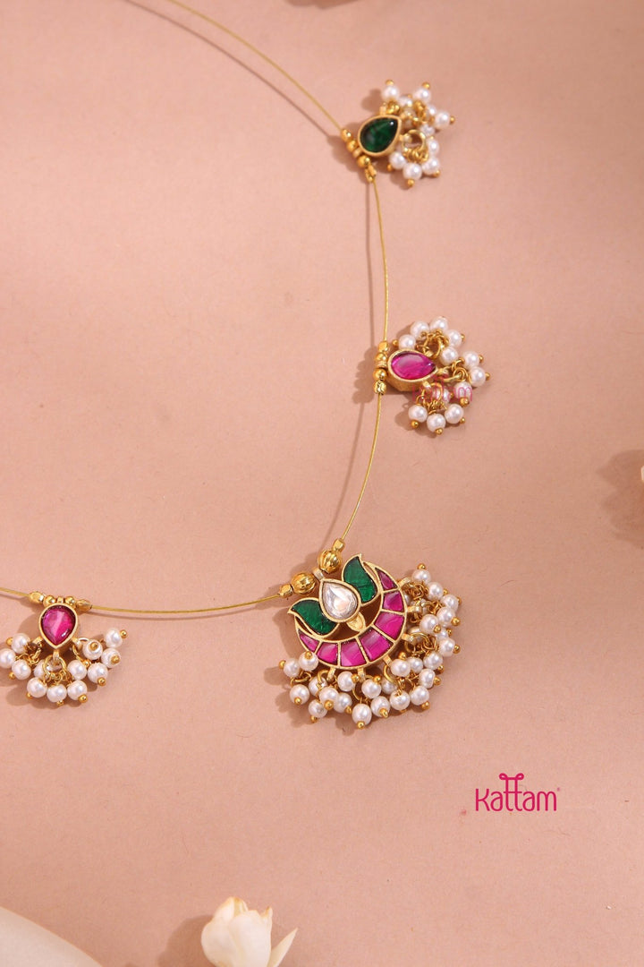 Invisible Mult iLotus Choker - N3394