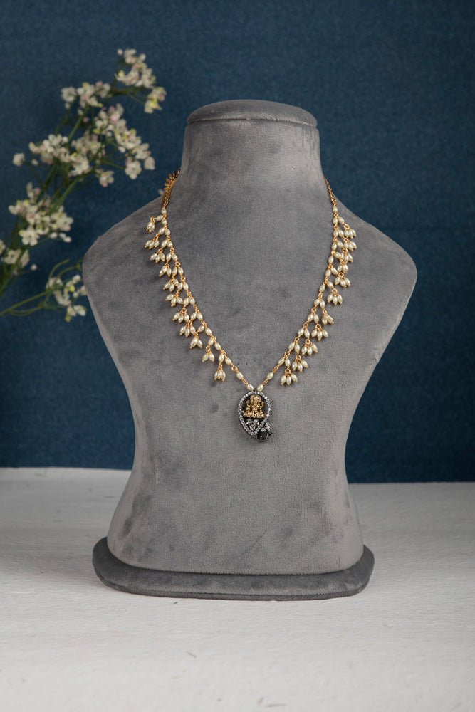 Jaali Rice Pearl Chain - N2102