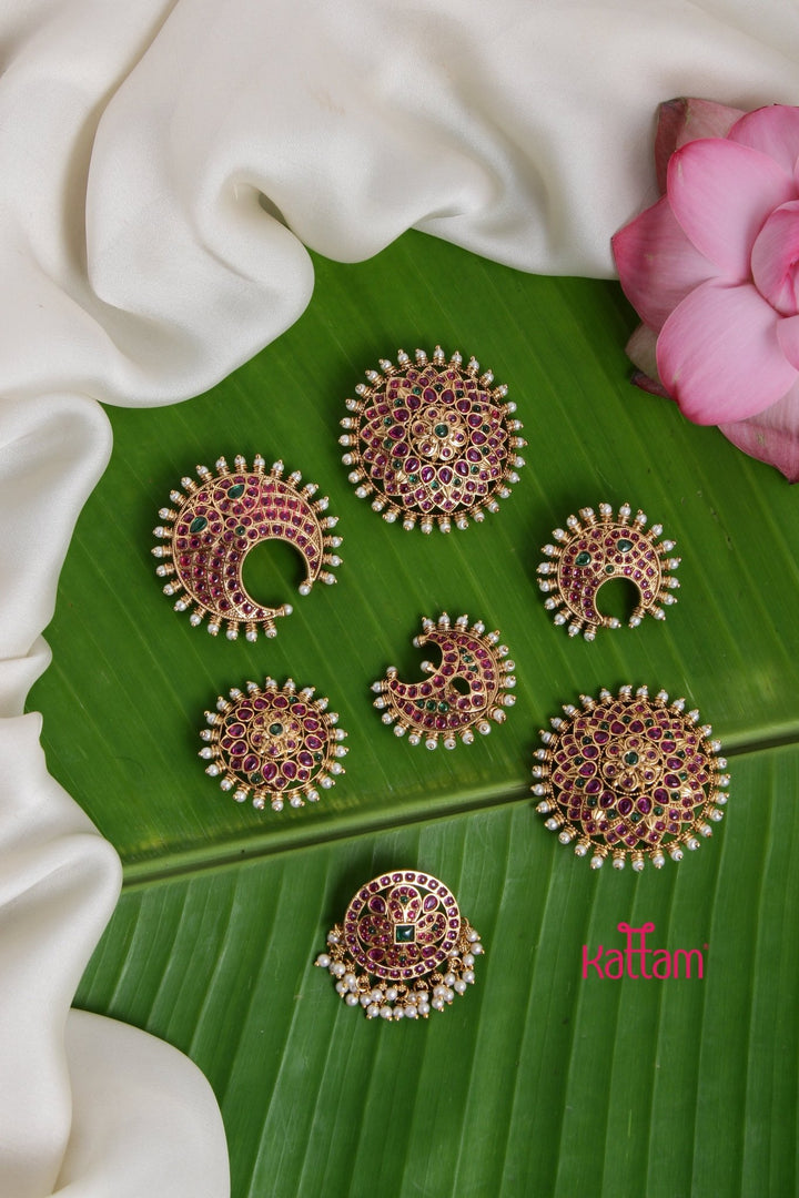 Jadai Billai Set Combo - Design 1 - JB072