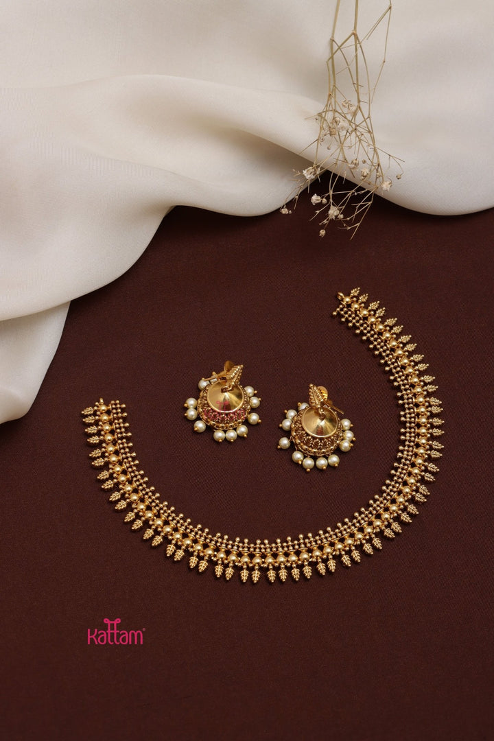 Janani - Ethnic Leafy Choker - N3652