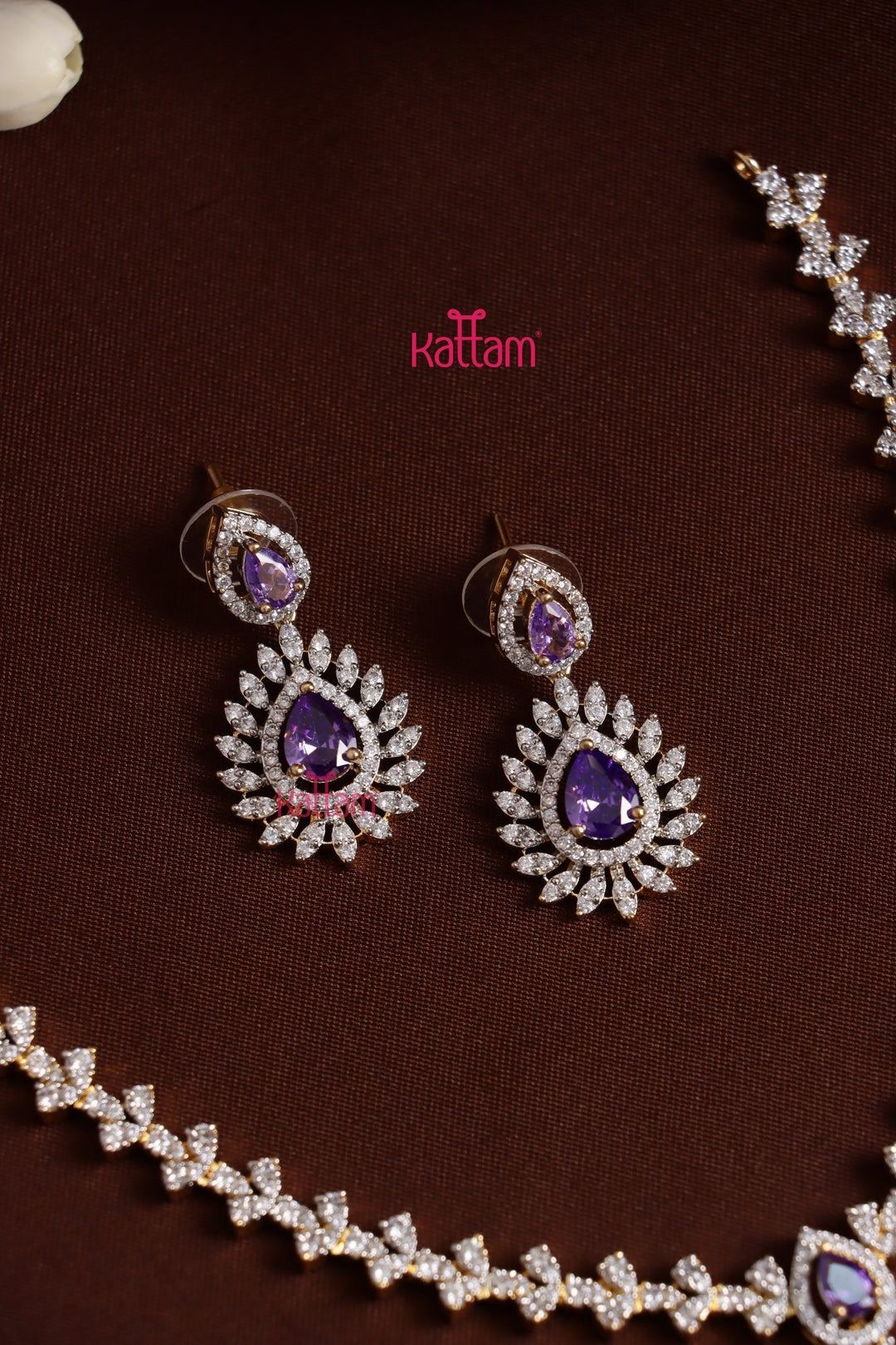 Joyce - AD Partwear Purple Choker - N5305