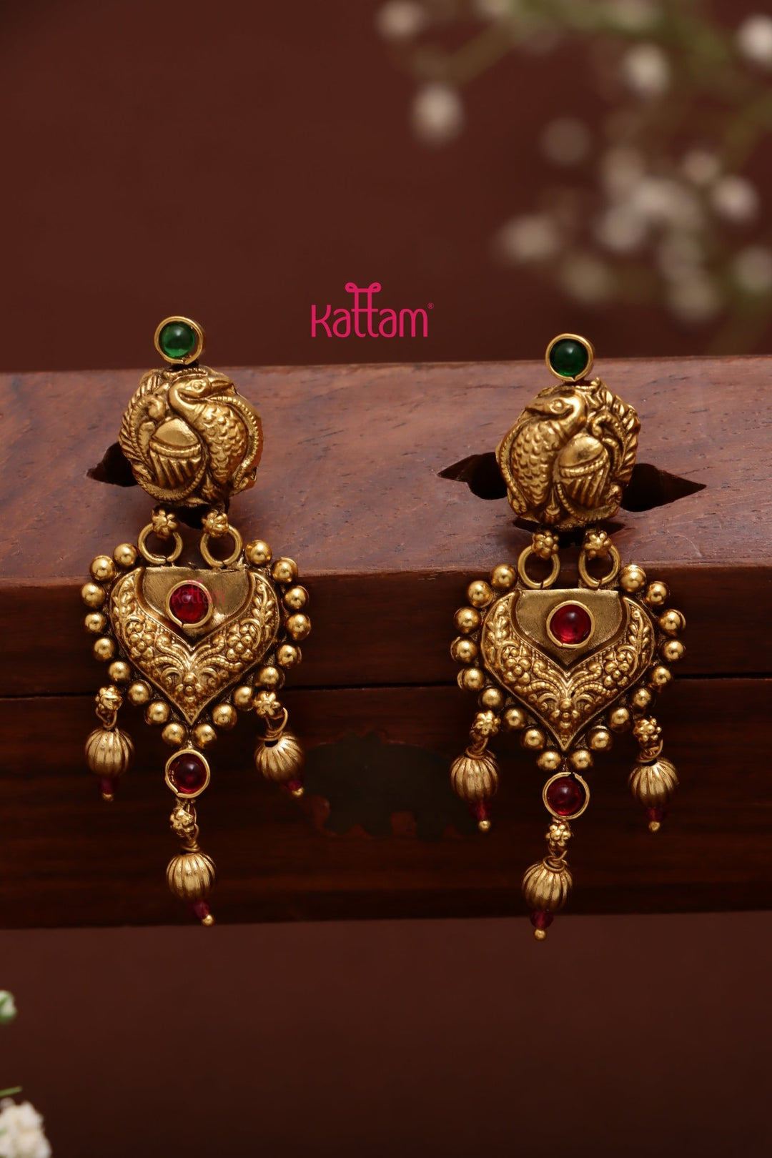 Kaariha - Statement Earring Design 9 - E1086