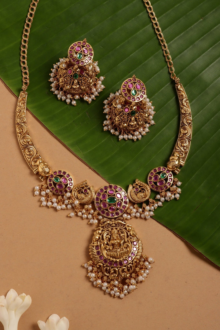 Kalyani - Goddess Hasli Choker - N4083