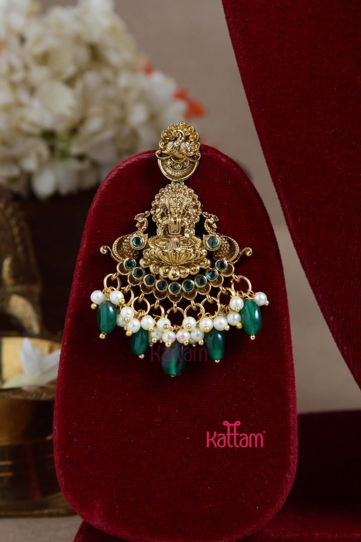 Kalyani Green Necklace - N3022