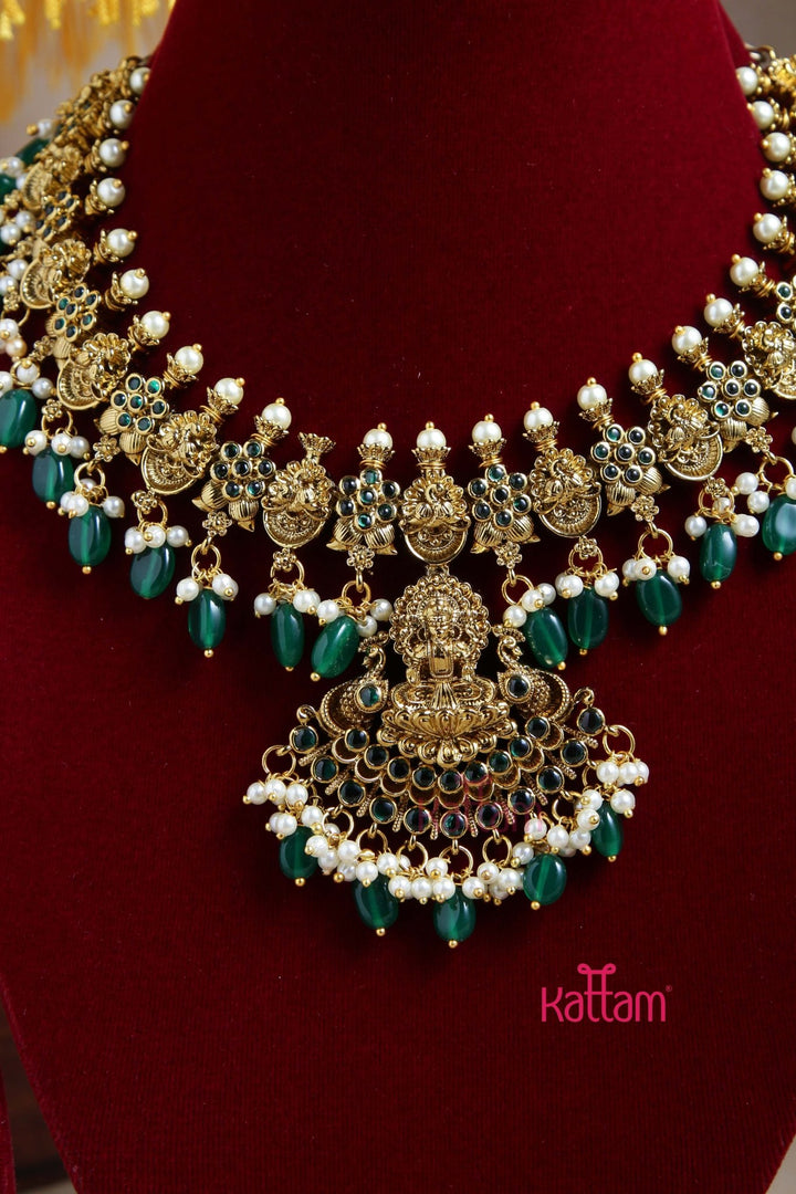 Kalyani Green Necklace - N3022