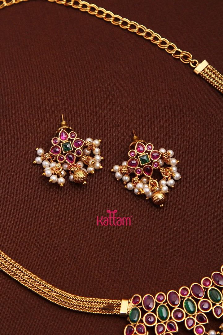 Kemp Attigai Choker Set - N3522