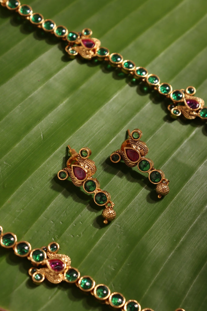 Kemp Green Peacock Haram - N4088