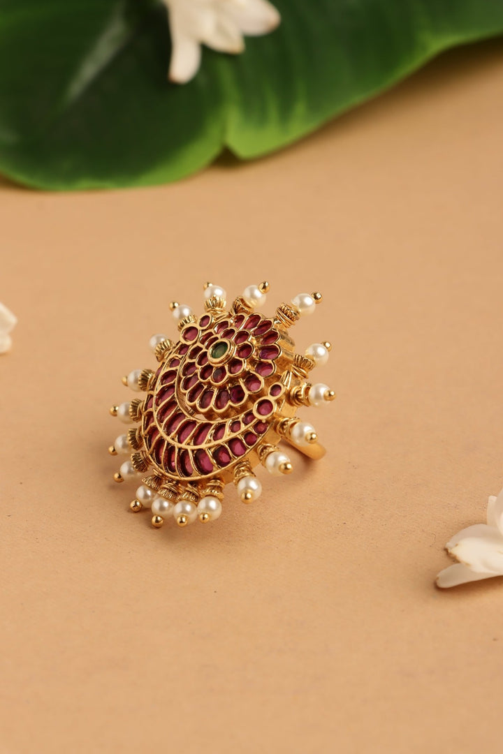 Kemp Halfmoon Ring - R82