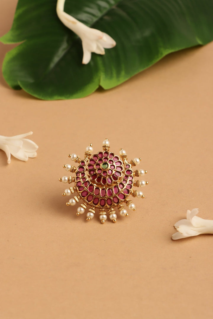 Kemp Halfmoon Ring - R82