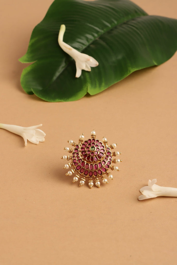 Kemp Halfmoon Ring - R82