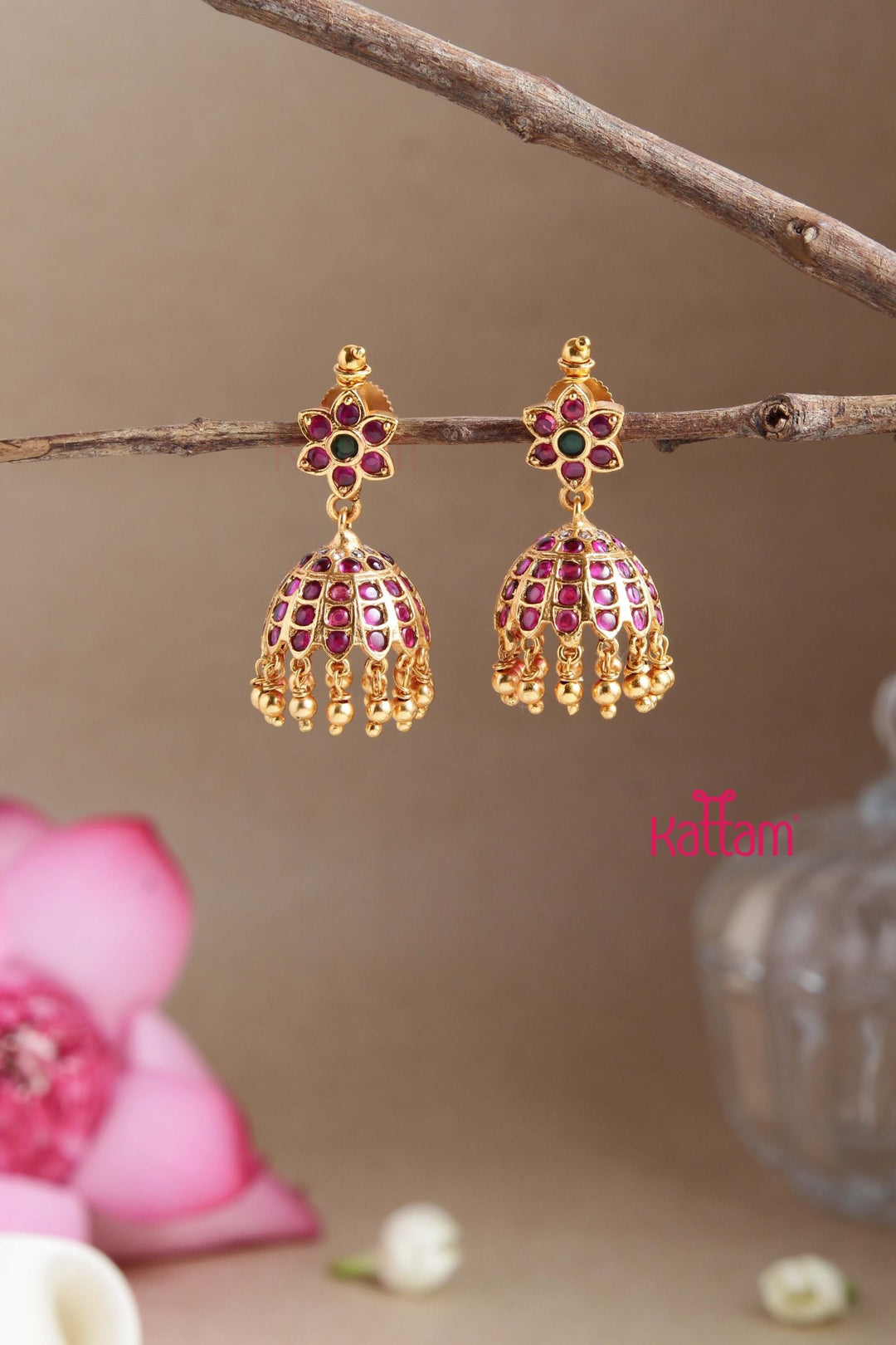 Kemp Jhumka - Design 4 - E789