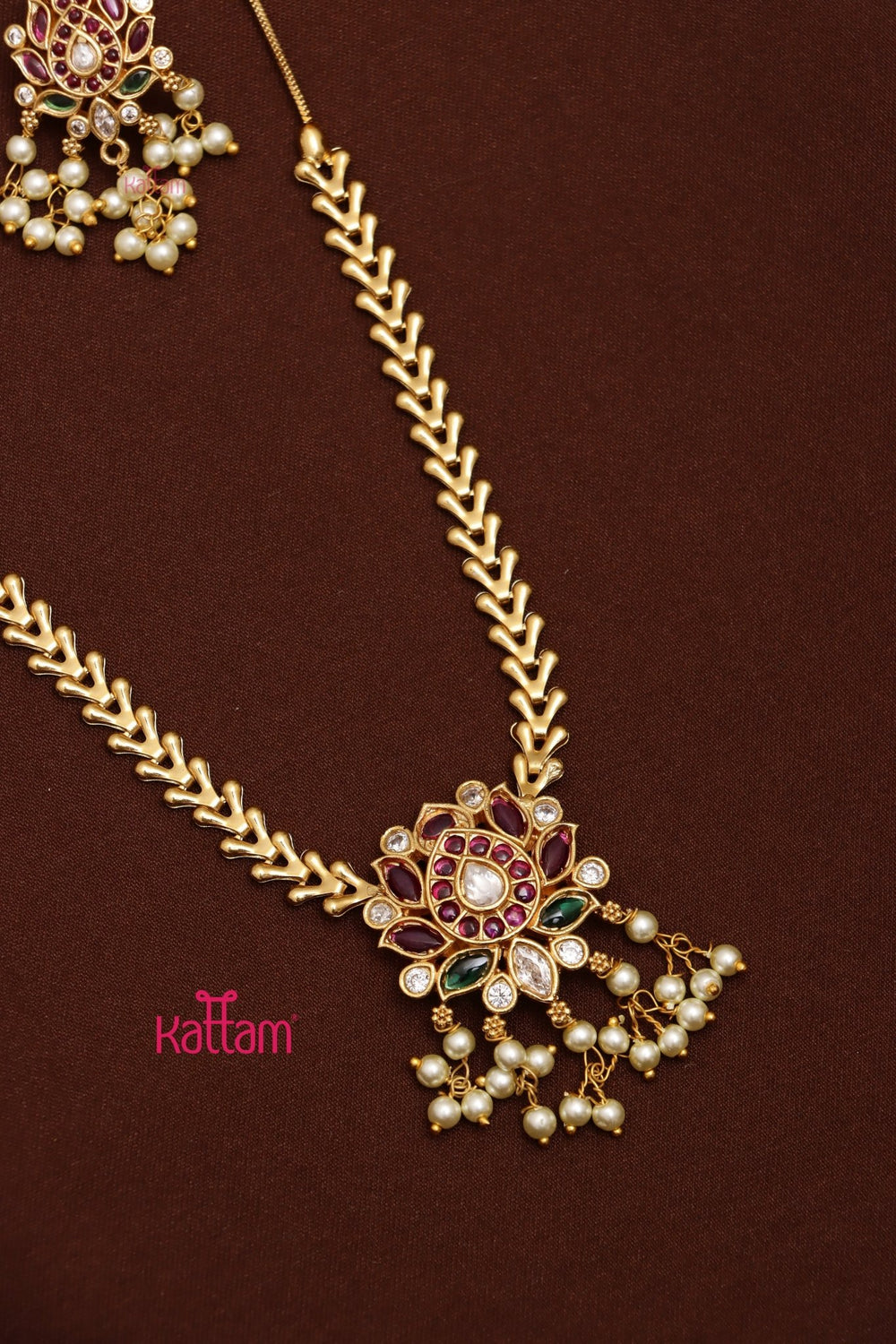Kemp Lotus Pearl Chain Set - N3572
