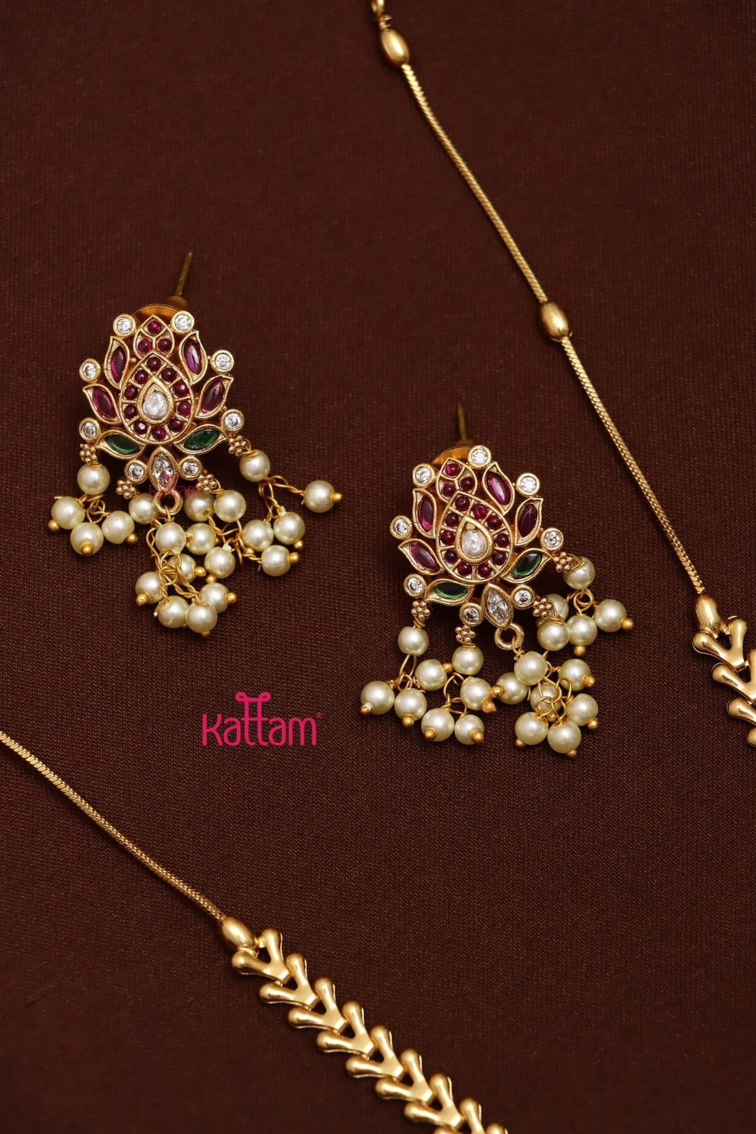 Kemp Lotus Pearl Chain Set - N3572