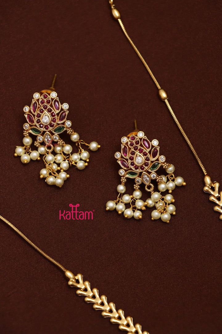 Kemp Lotus Pearl Chain Set - N3572