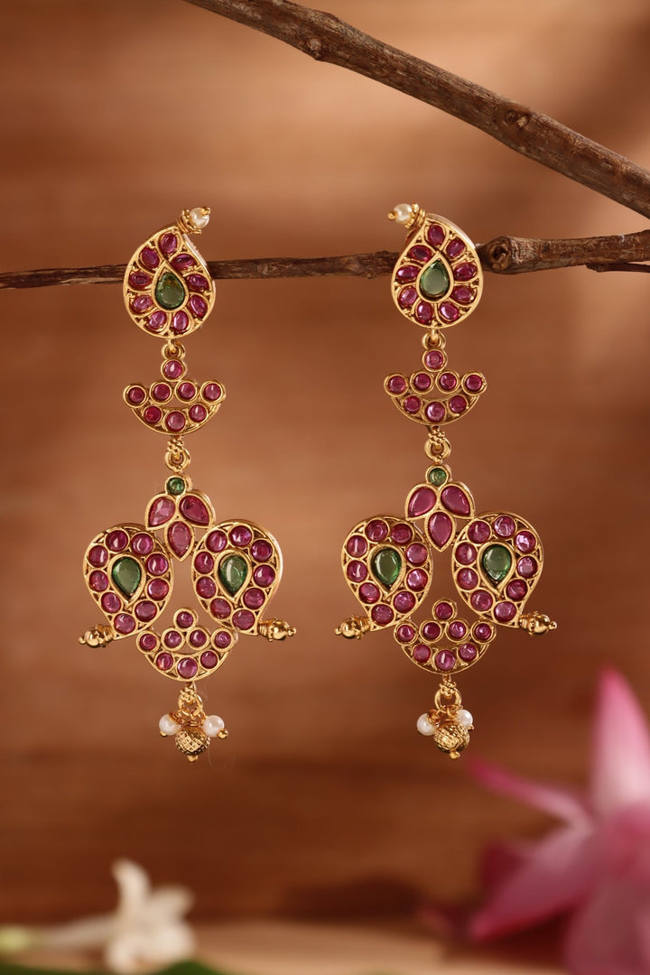 Kemp Manga Drop Earring - E1504