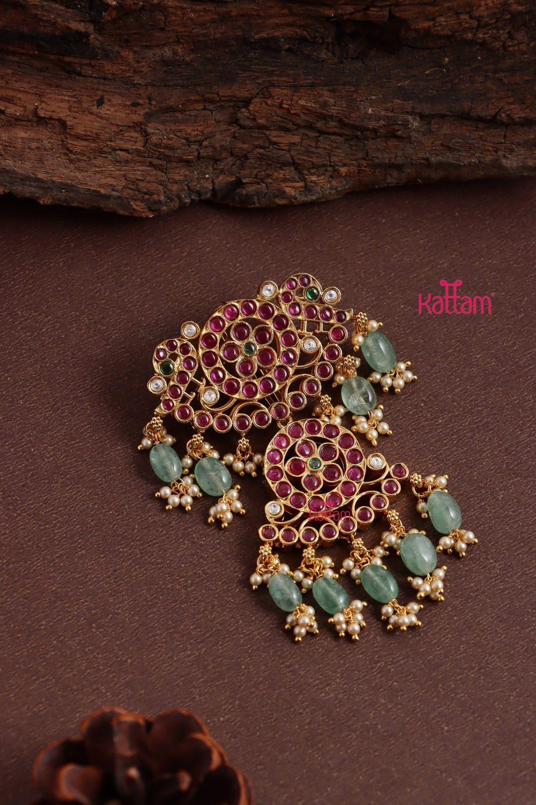 Kemp Peacock Bead Choti - Design 26 - JB158