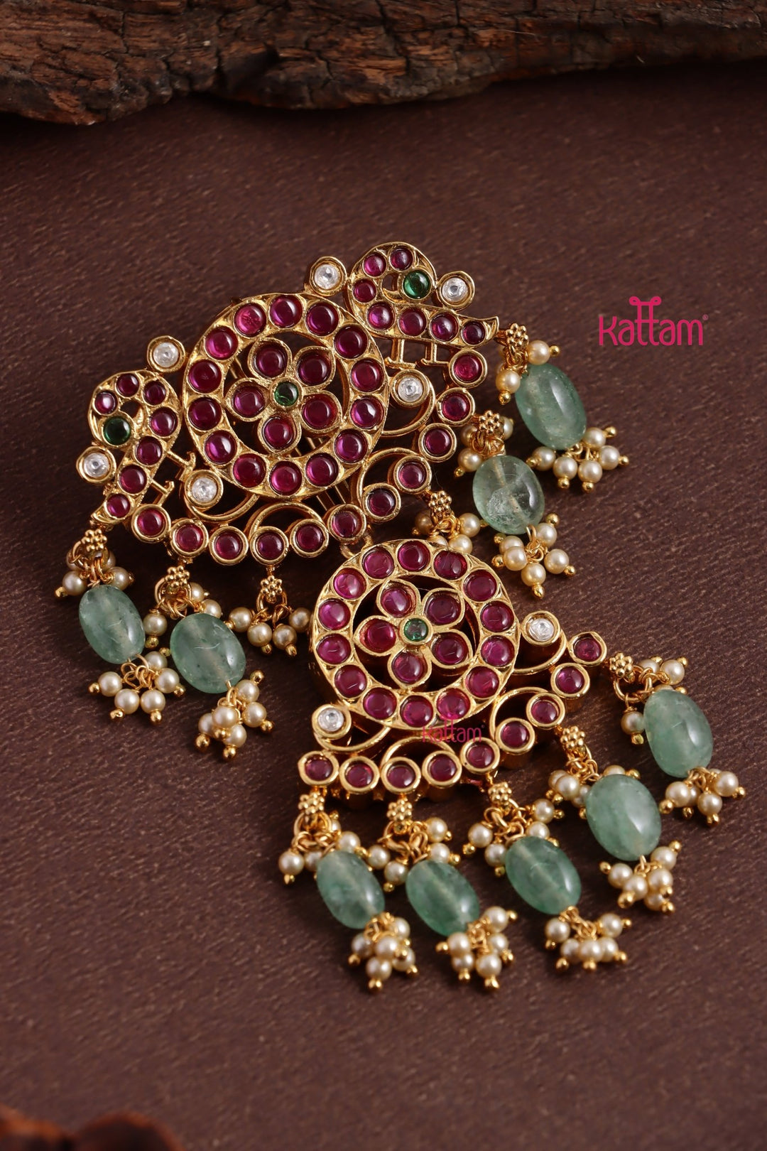 Kemp Peacock Bead Choti - Design 26 - JB158