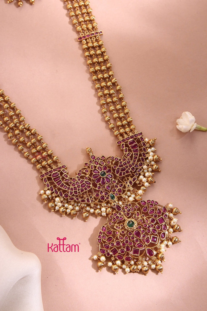Kemp Pendant Layered Haram - N3390