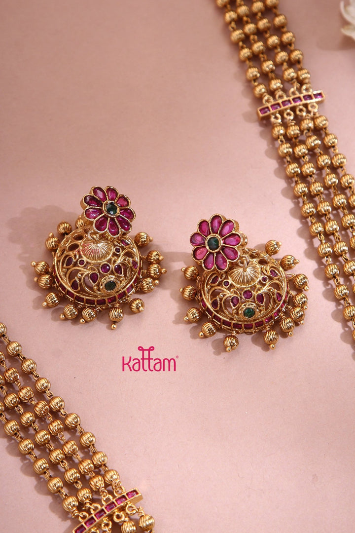 Kemp Pendant Layered Haram - N3390