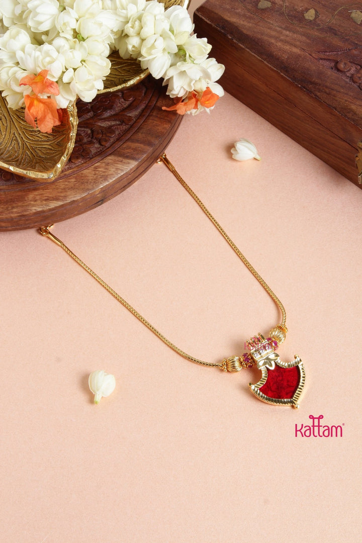 Kerala Palakka Kodi Pendant Chain - Design 2 - N3103