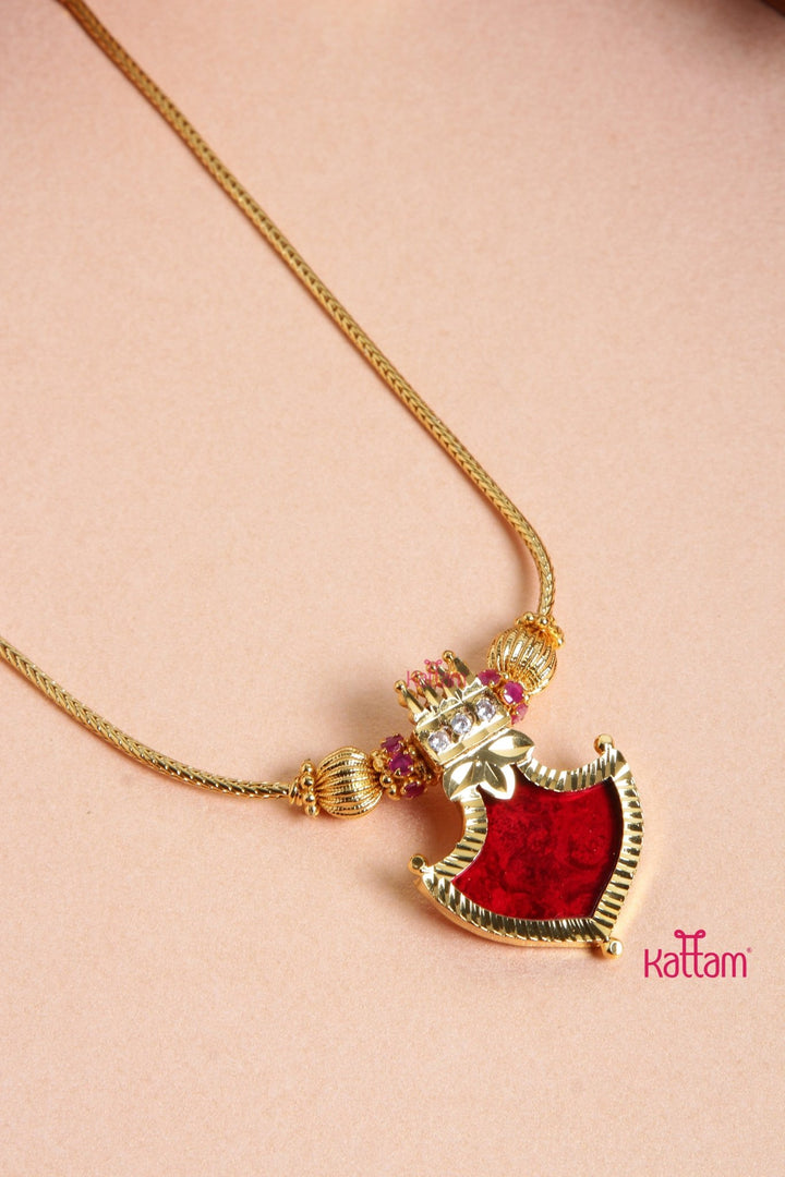 Kerala Palakka Kodi Pendant Chain - Design 2 - N3103