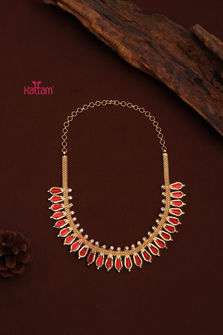 Kerala Spike Palakka Choker - N3523