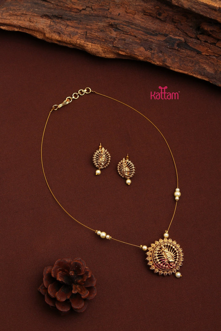 Krishna Invisible Choker - N3499