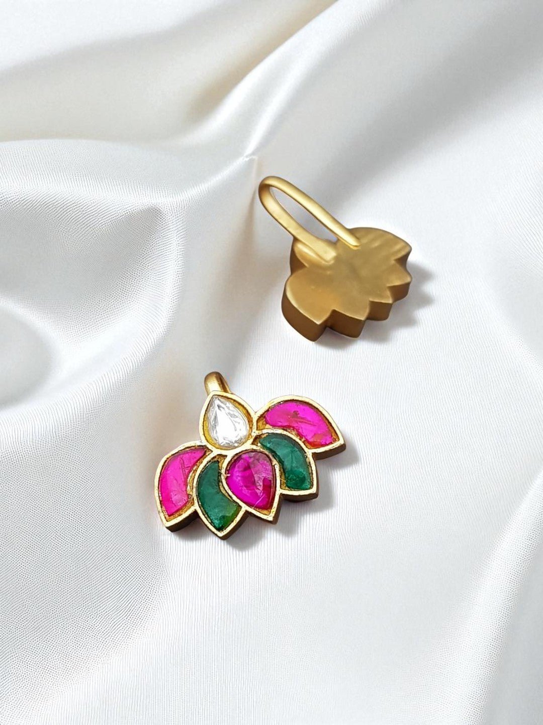 Kundan Bugadi Press On Style - Design 11 - E1121