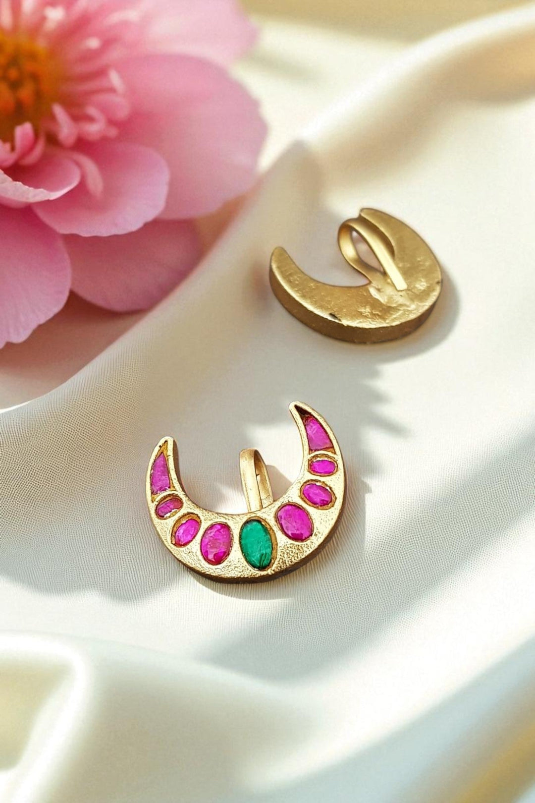 Kundan Bugadi Press On Style - Design 16 - E1126