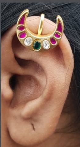 Kundan Bugadi Press On Style - Design 17 - E1127