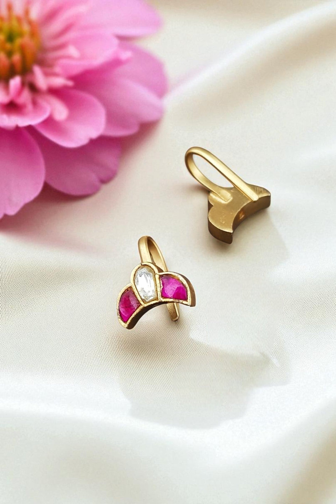 Kundan Bugadi Press On Style - Design 19 - E1129