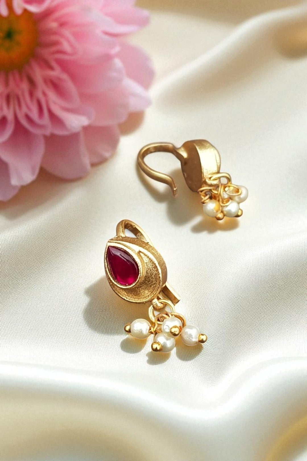 Kundan Bugadi Press On Style - Design 22 - E1132
