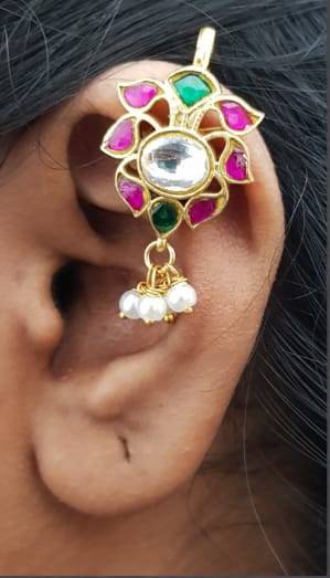 Kundan Bugadi Press On Style - Design 24 - E1134