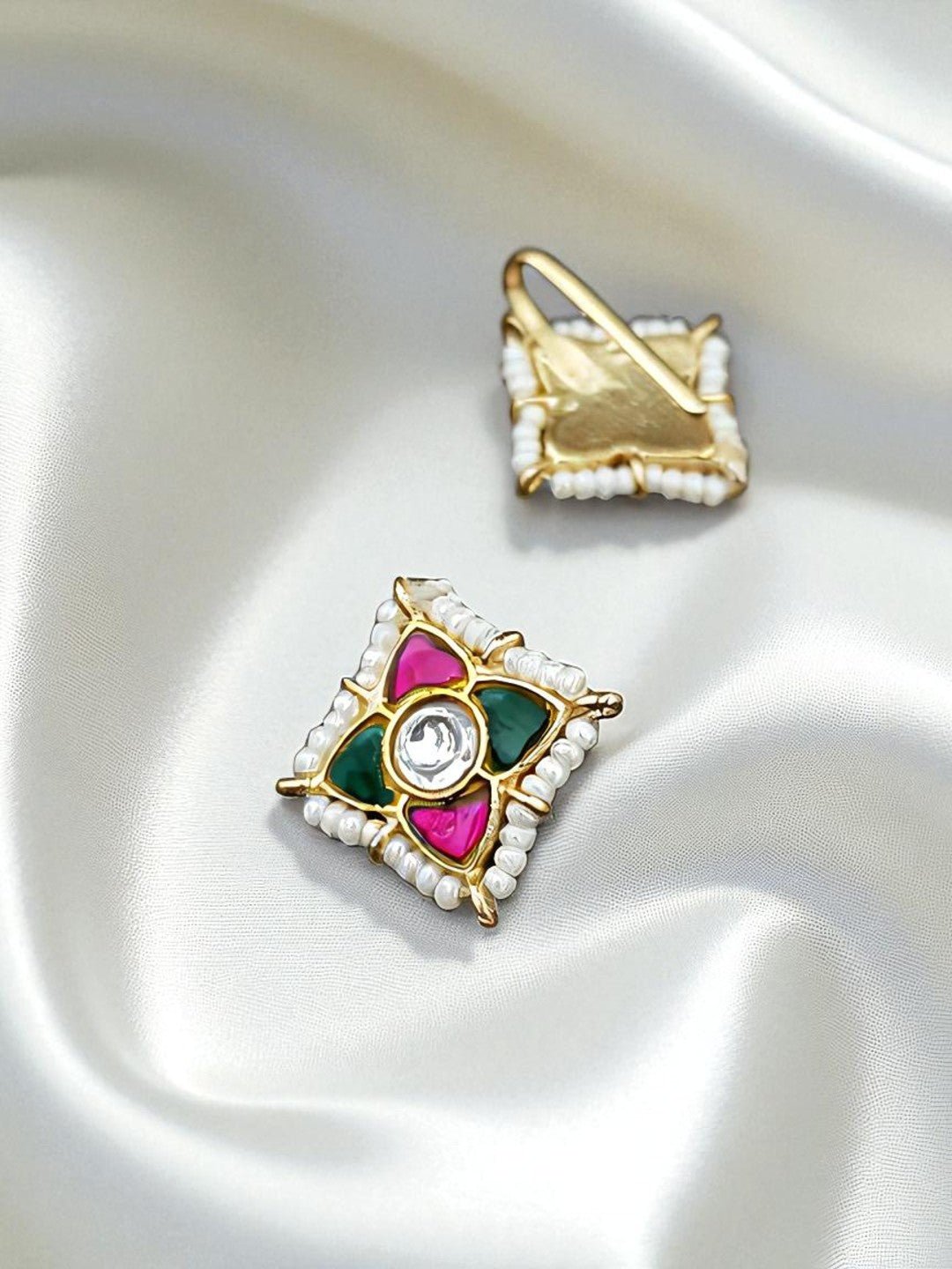Kundan Bugadi Press On Style - Design 27 - E1137