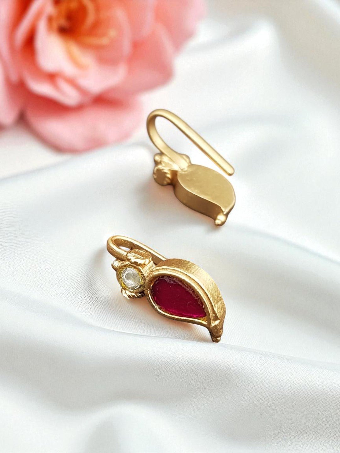 Kundan Bugadi Press On Style - Design 28 - E1138