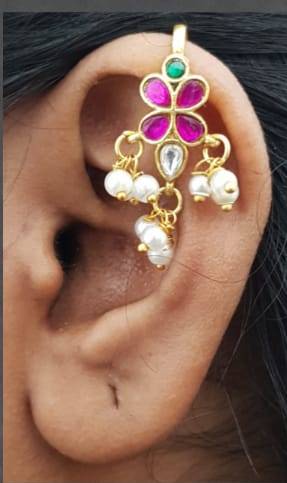 Kundan Bugadi Press On Style - Design 31 - E1141