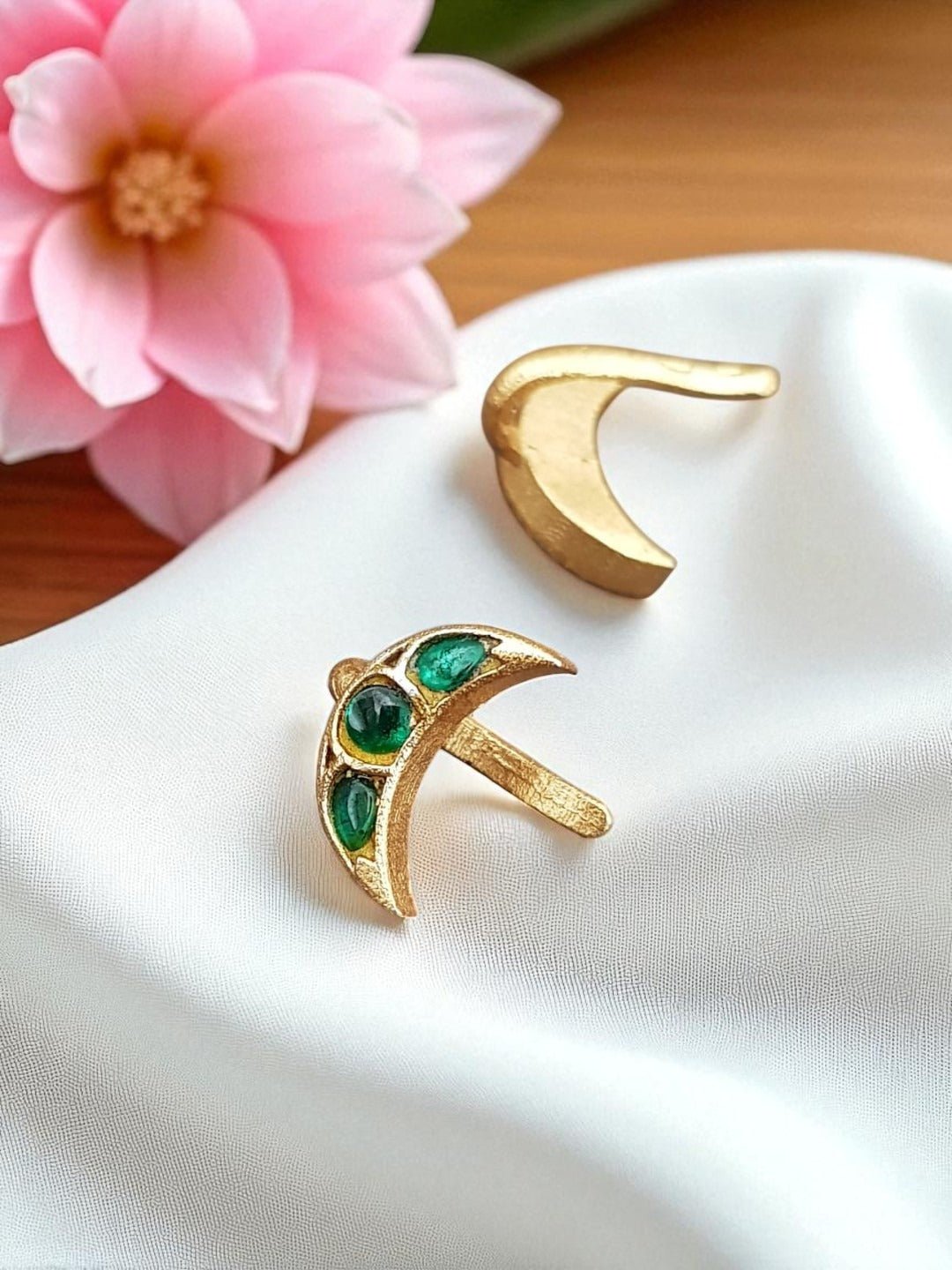 Kundan Bugadi Press On Style - Design 44 - E1154
