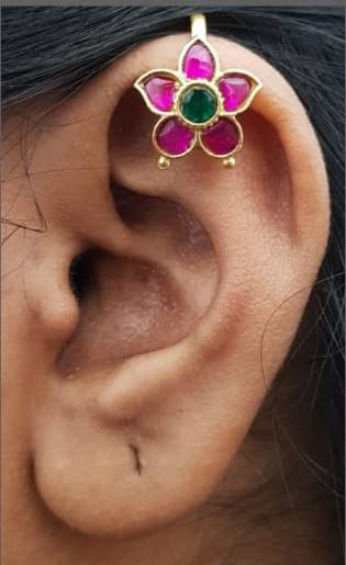 Kundan Bugadi Press On Style - Design 47 - E1157