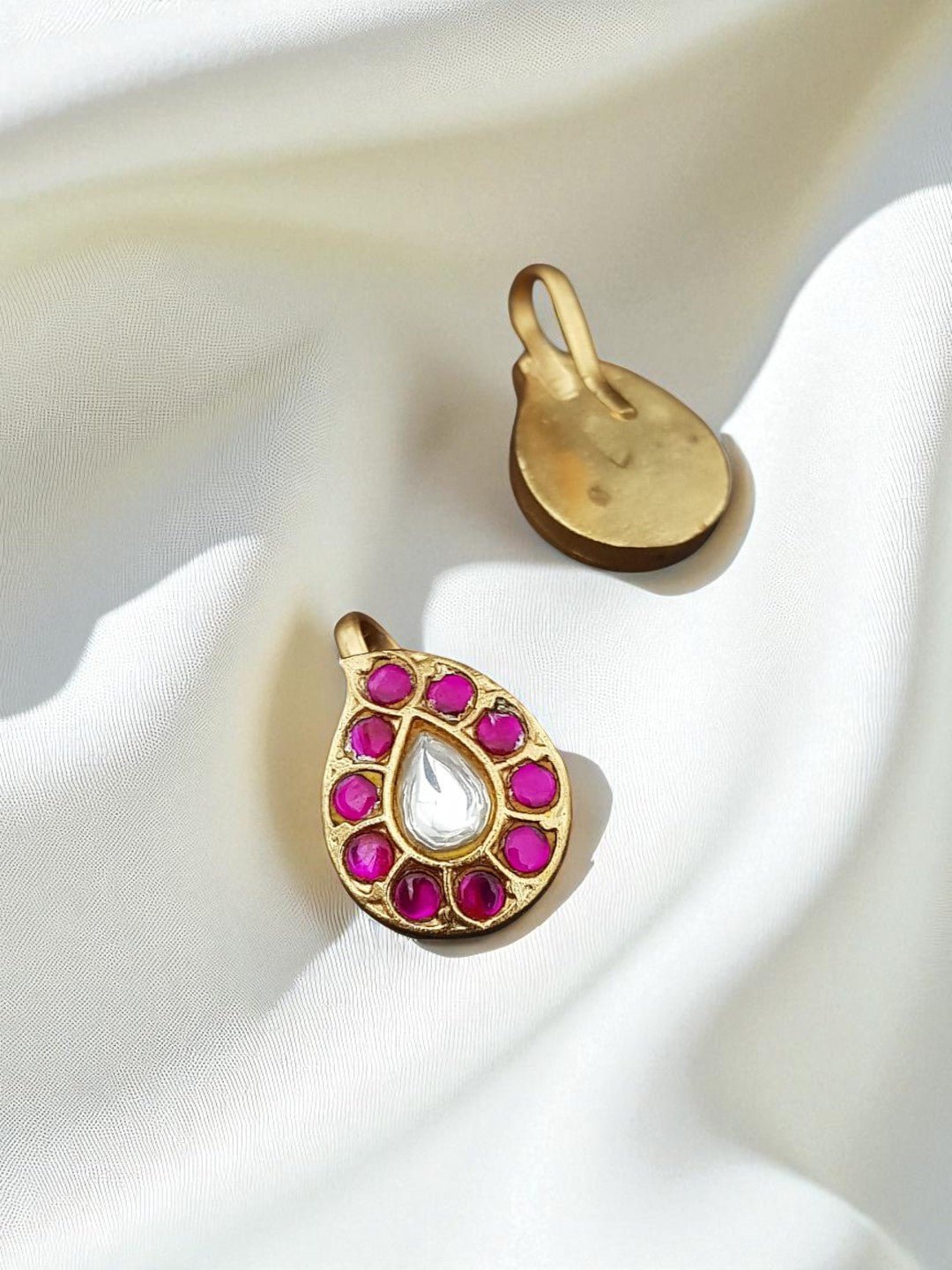 Kundan Bugadi Press On Style - Design 50 - E1160