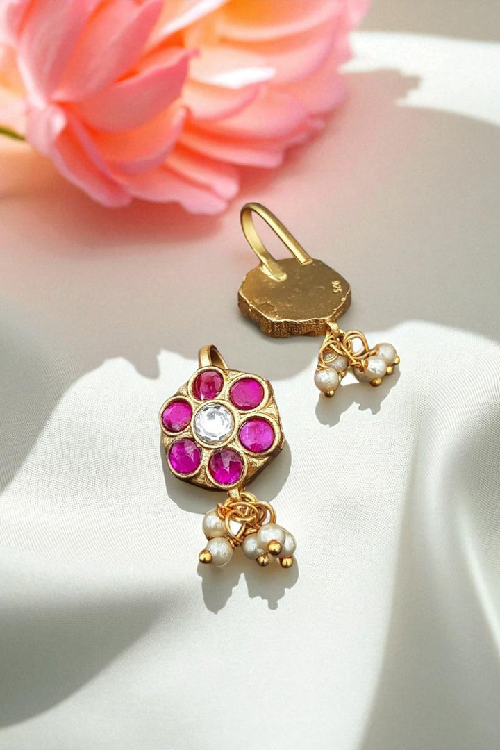 Kundan Bugadi Press On Style - Design 53 - E1163
