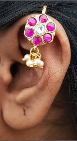 Kundan Bugadi Press On Style - Design 53 - E1163