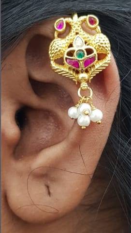 Kundan Bugadi Press On Style - Design 56 - E1166