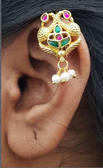 Kundan Bugadi Press On Style - Design 57 - E1167