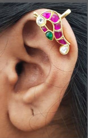 Kundan Bugadi Press On Style - Design 58 - E1168