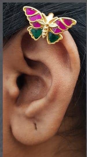 Kundan Bugadi Press On Style - Design 61 - E1171