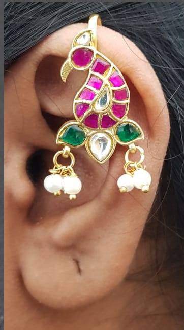 Kundan Bugadi Press On Style - Design 62 - E1172